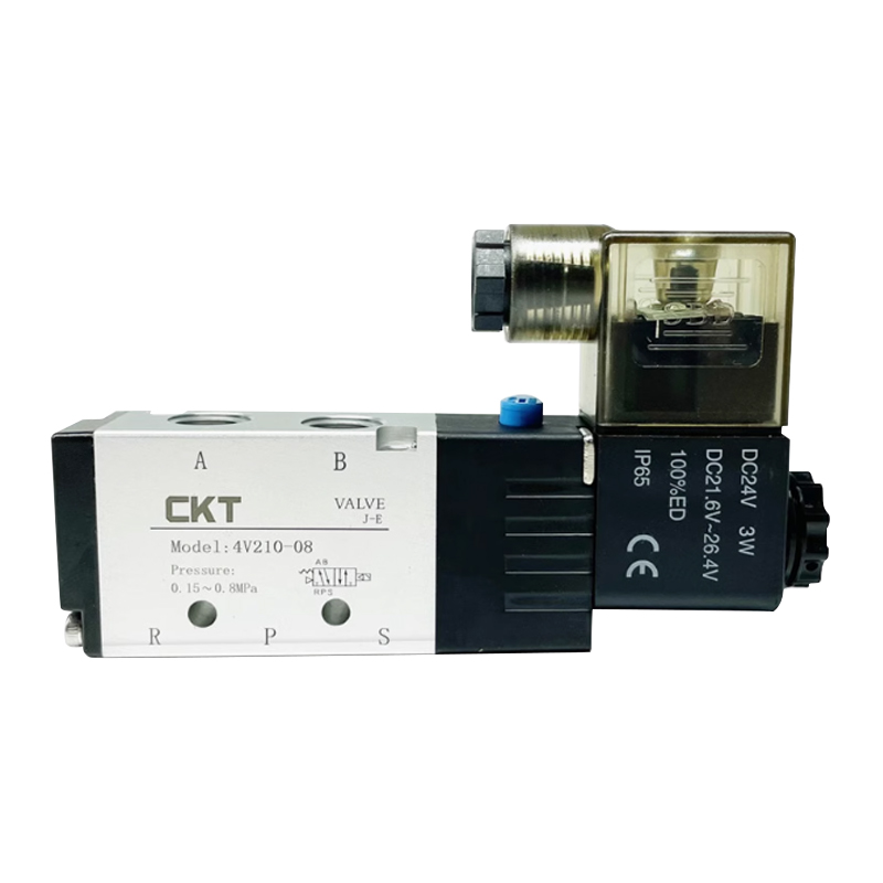 4V-serie pilootgestuurde 5-weg magneetklep