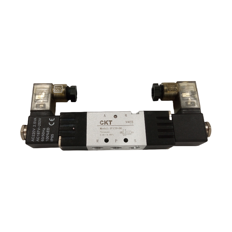 4V-serie pilootgestuurde 5-weg magneetklep