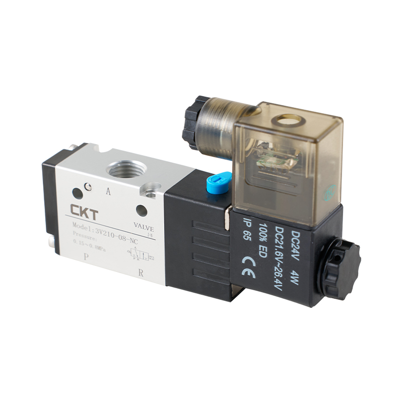 3V-serie pilootgestuurde 3-weg magneetklep