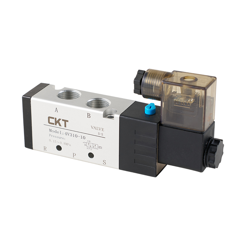 4V-serie pilootgestuurde 5-weg magneetklep