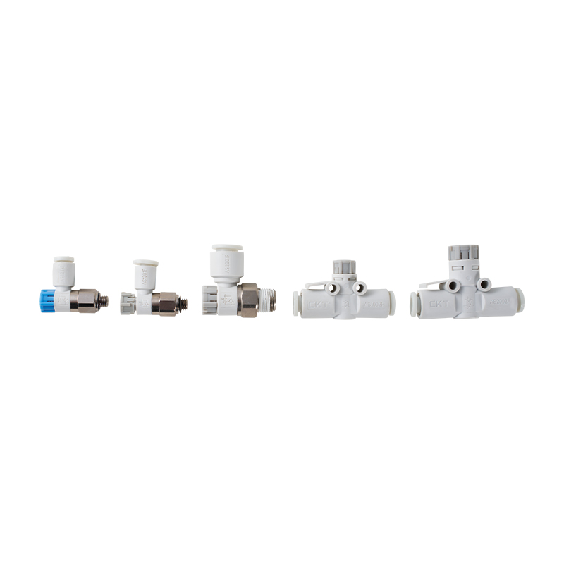 AS-serie snelheidsregelklep met snelwisselconnector